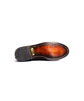 Black woven loafers 5