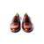 Brown solid loafers