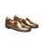 Tan  solid loafers