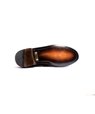 Green solid loafers 5