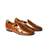 Brown solid loafers