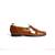 Brown solid loafers