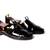 Black solid Sandals