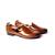 Tan  solid loafers