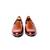 Tan  solid loafers