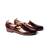 Brown solid Juttis