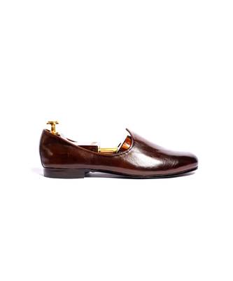 Brown solid Juttis 2