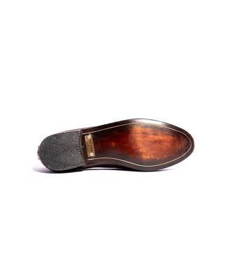 Brown solid Juttis 3