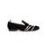 Black solid loafers