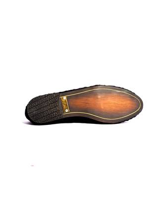 Black woven loafers 5