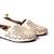 White woven shoes for men