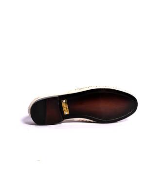 White woven shoes for men 5