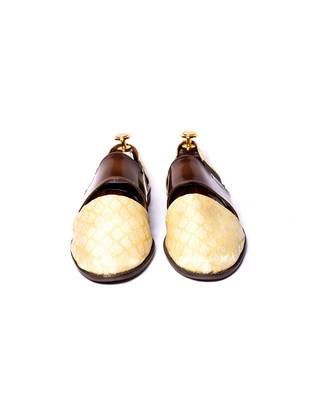 Yellow woven sandals 3