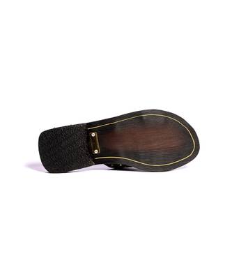 Green woven flats 5