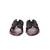 Black woven flats