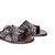 Brown woven flats