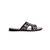Brown woven flats