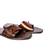 Brown solid flats