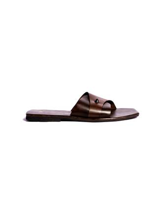 Brown solid flats 4