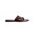 Brown solid flats