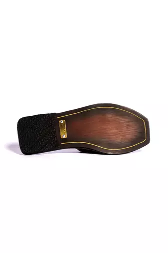 Brown solid flats