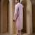 Pink plain cotton silk kurta pajama