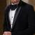 Black embroidered cotton tuxedo