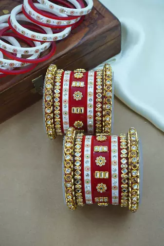 Rajwadi bridal chuda