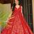Red color rayon fabric palzzo kurta dress for ethnic party looks