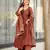 Brown color smart and ethnic readymade kurta set for casual and formal looks