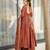 Brown color smart and ethnic readymade kurta set for casual and formal looks