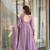 Onion color smart and ethnic readymade kurta set for casual and formal looks