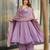 Onion color smart and ethnic readymade kurta set for casual and formal looks
