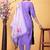Purple color smart and ethnic readymade kurta set for casual and formal looks