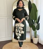 Green color smart and ethnic readymade kurta set for casual and formal looks