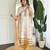 Off white color smart and ethnic readymade kurta set for casual and formal looks