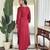 Pink color smart and ethnic readymade kurta set for casual and formal looks