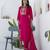 Pink color cotton blend readymade kurta set for girls' ethnic festive looks