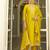 Yellow color silk blend designer embroidery work heavy looks salwar kameez