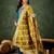 Teal blue color smart viscose rayon fabric designer embroidery work ceremonial kurta set