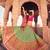 green traditional kanjivaram silk lehenga choli
