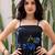 Black color beautiful faux georgett fabric ethnic festive wear girlie gown