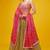 Pink Georgette Ethnic Lehenga choli