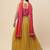 Pink Georgette Ethnic Lehenga choli