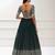 Green Georgette Ethnic Lehenga choli
