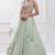 Pista Georgette Ethnic Lehenga choli