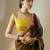 Yellow Georgette Ethnic Lehenga choli