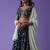 Blue Georgette Ethnic Lehenga choli