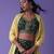 Green Georgette Ethnic Lehenga choli