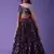 Purple Georgette Ethnic Lehenga choli